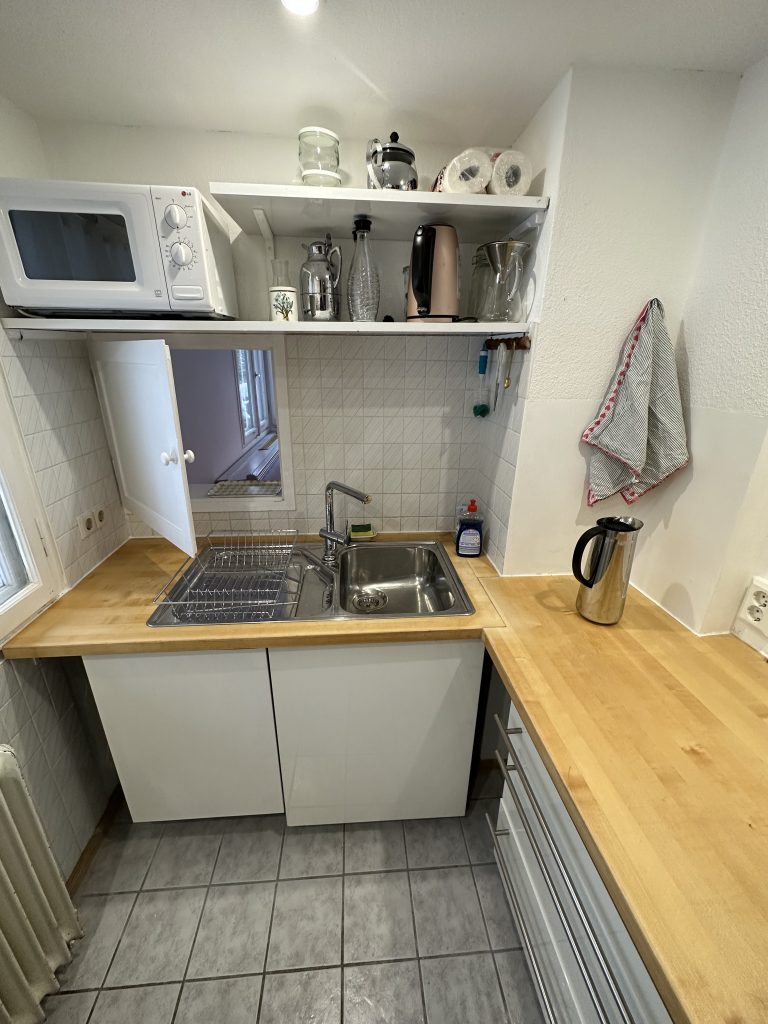 Küche mit Miele Spülmaschine