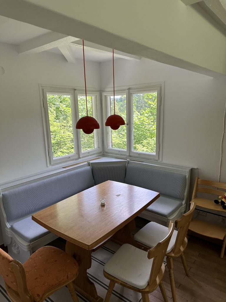 Essbereich mit Südausrichtung